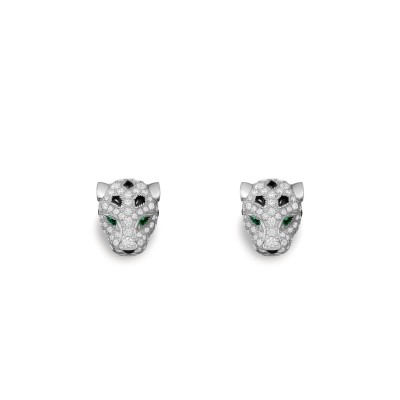 CARTIER PANTHÈRE DE CARTIER STUD EARRINGS PAVED REF. N8515269